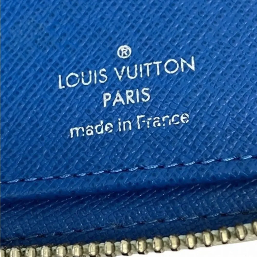 ✨💎COLLECTIBLE 💎✨LOUIS VUITTON Watercolor Zippy Organizer wallet w/COA,Dusty - Picture 5 of 12